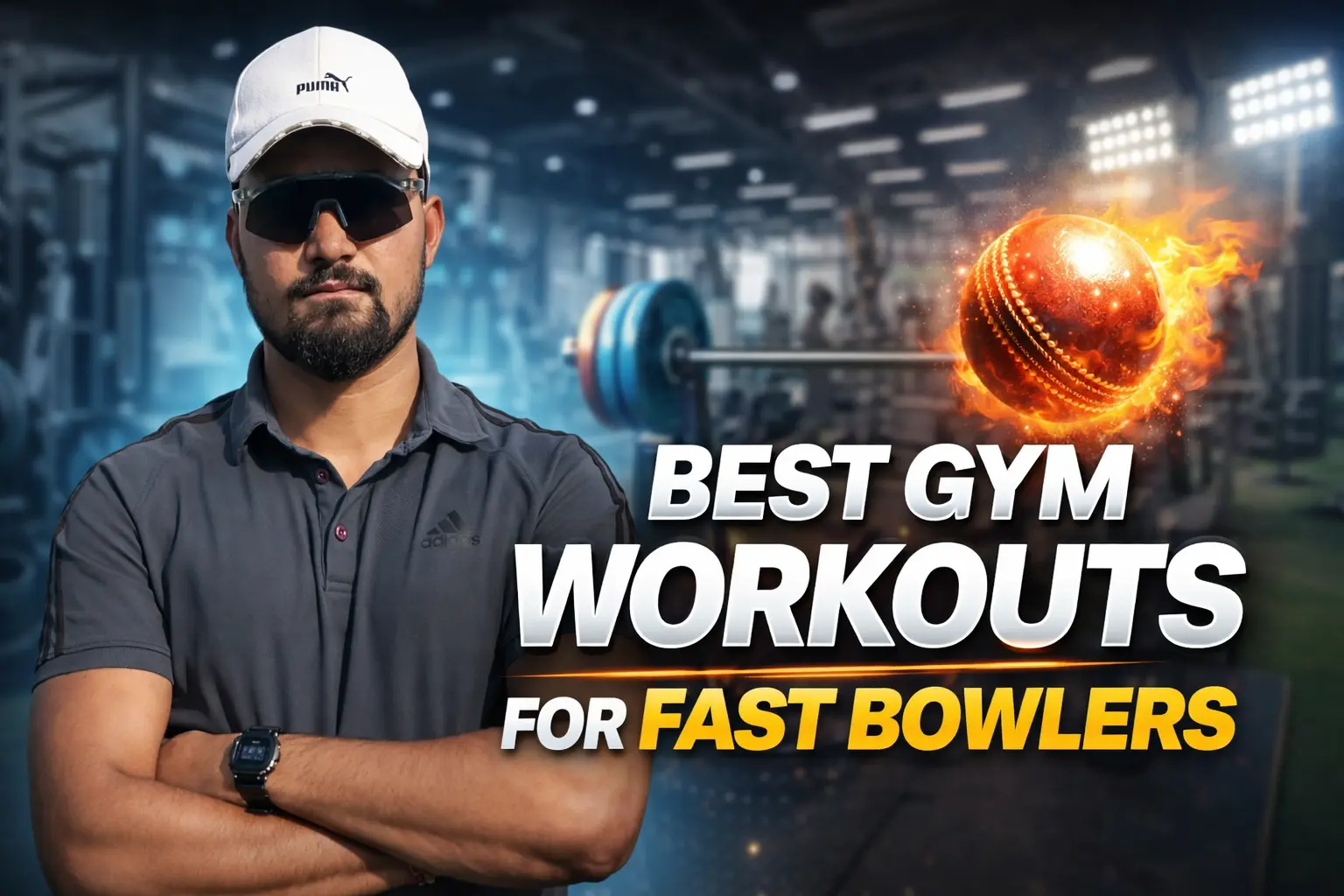 Best Gym Workouts & Exercises for Fast Bowlers
