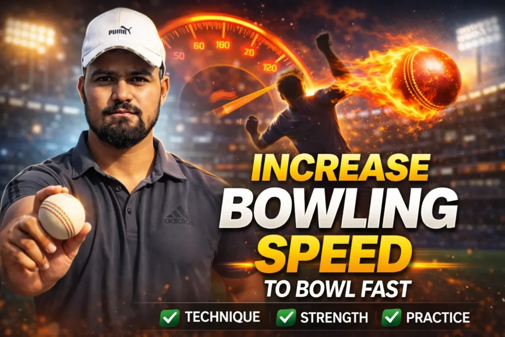 How to Increase Bowling Speed in Cricket (Right Way)